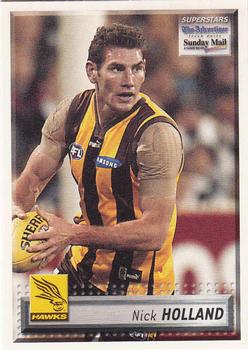 2003 Select The Advertiser-Sunday Mail AFL #38 Nick Holland Front